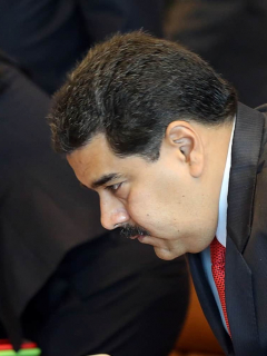 Foto de Nicolás Maduro, líder del régimen en Venezuela.