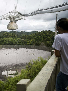 Telescopio de Arecibo colapsa.