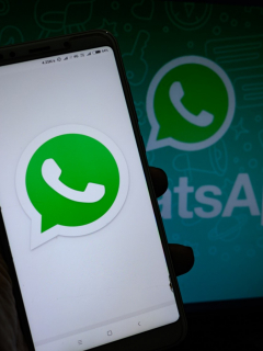 Logo de WhatsApp para ilustrar cambios en la aplicación en Navidad.