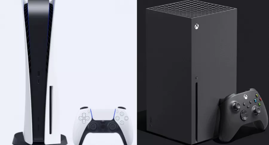 PS5 y Xbox Series X para ilustrar nota sobre diferencias entre las consolas y cuál es mejor