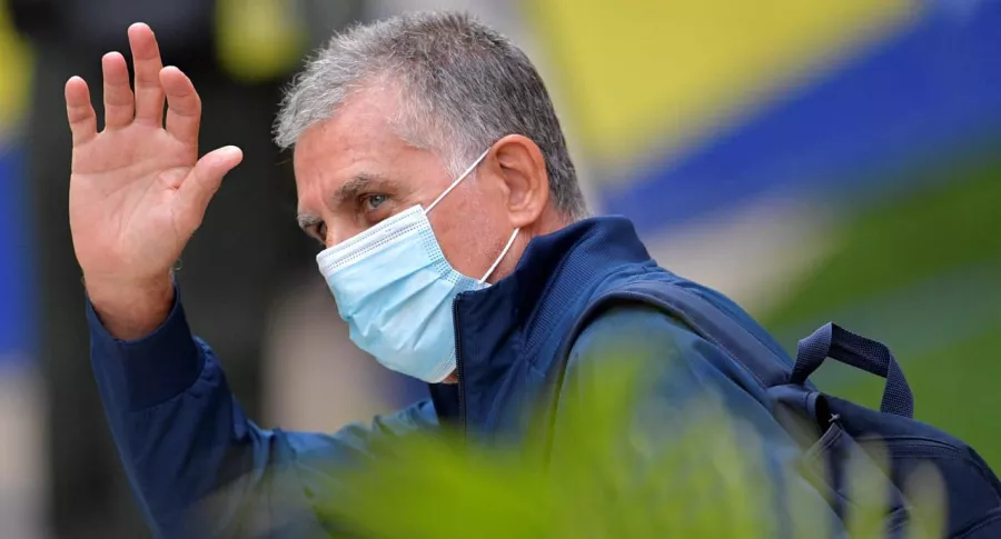 Mensaje de despedida de Carlos Queiroz de la Selección Colombia. Imagen de referencia del entrenador portugués.