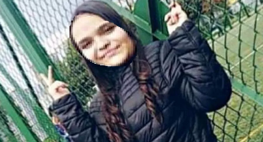 Imagen de Mariana Duran Castro, de 14 años, desaparecida hace un mes, en Bogotá- 