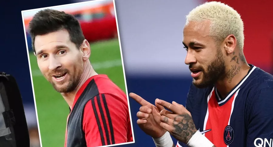Según Neymar, en 2021 volvería a hacer dupla con Messi. Fotomontaje: Pulzo.