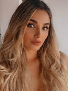 Selfi de Melina Ramírez, presentadora que remodeló el cuarto de su hijo y lo exhibió en Instagram.