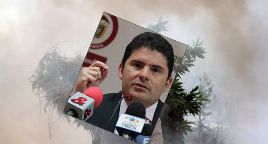Luis Felipe Henao sobre humo de quema de cultivo de marihuana