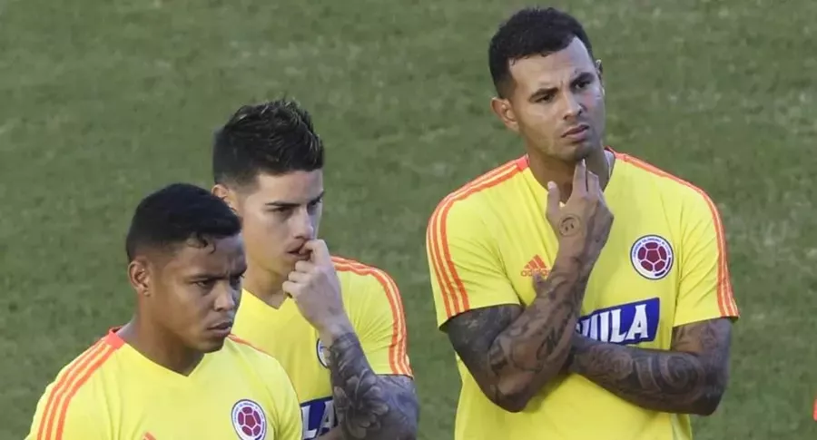 Edwin Cardona lamentó la salida de Queiroz de Selección Colombia. Imagen de referencia de de Muriel, James y Cardona.