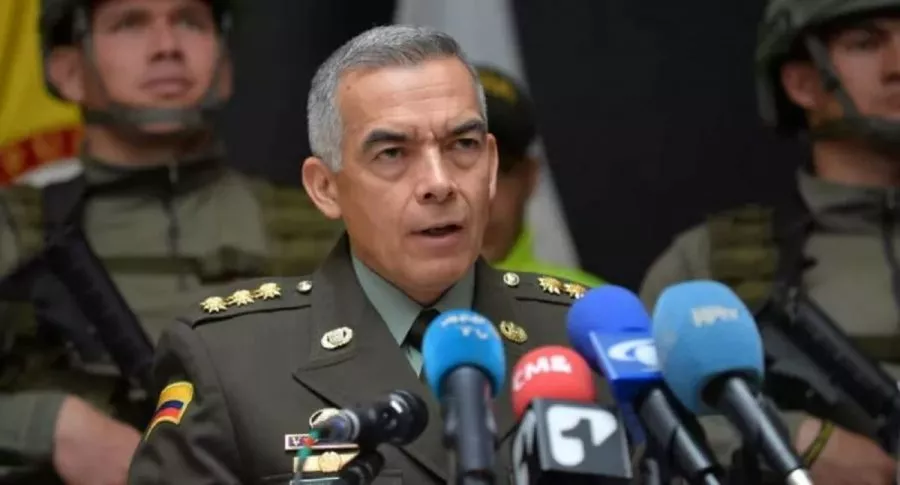 General Óscar Atehortúa, director de la Policía Nacional, cuya investigación por presunta corrupción en proceso por casas fiscales fue archivado por la Fiscalía.