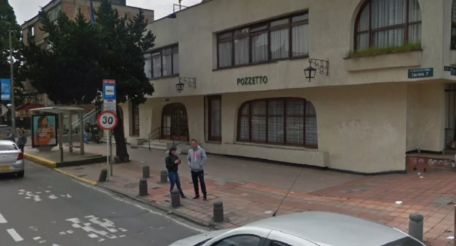 Fachada de restaurante Pozzetto, donde hubo masacre causada por Campo Elías Delgado en 1986.