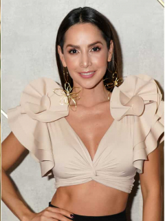 Foto Mabel Moreno y Carmen Villalobos, quienes posaron en bikini