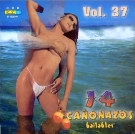 Carátula de '14 cañonazos bailables', volumen 37 (1997).