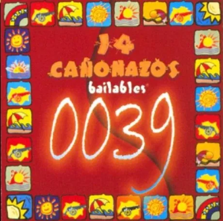 Carátula de '14 cañonazos bailables', volumen 39 (1999).
