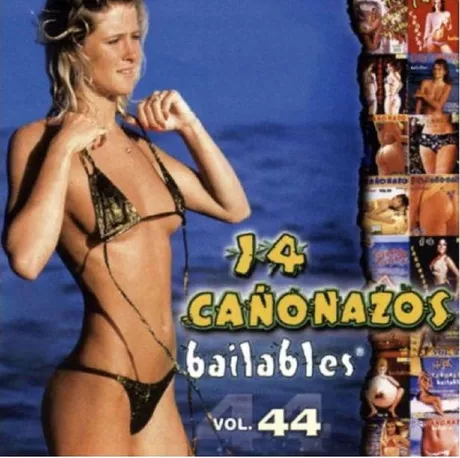 Carátula de '14 cañonazos bailables', volumen 44 (2004).