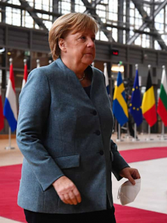 Angela Merkel, canciller alemana.