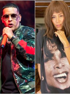Foto de Daddy Yankee y Greeicy, quienes estrenaron canciones.