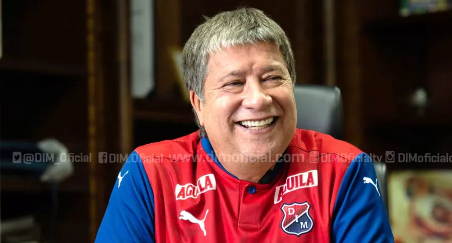 Hernán Darío 'Bolillo' Gómez, director nuevo técnico del Medellín.