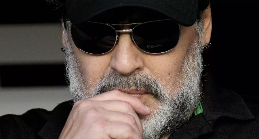 Revelan lo que escribieron en lápida de Diego Maradona. Imagen de referencia del exjugador argentino.