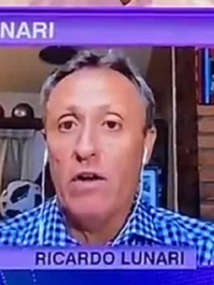 Ricardo Lunari, quien está recibiendo burlas por decir que Millonarios es mejor que los finalistas Santa Fe y América