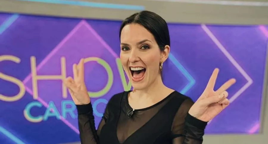 Foto de María McCausland,  presentadora que renunció a Caracol Televisión 