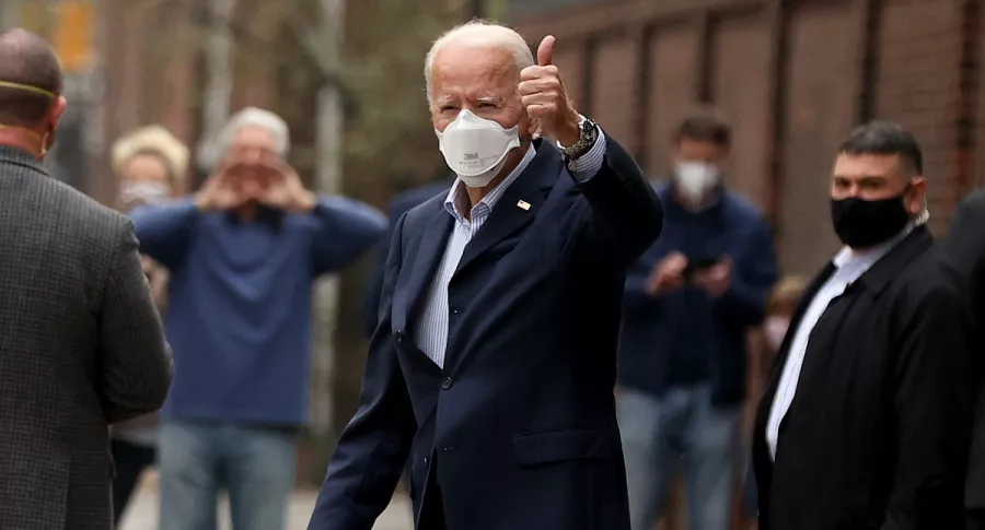 Joe Biden, ratificado como nuevo presidente de Estados Unidos, en Pensilvania.