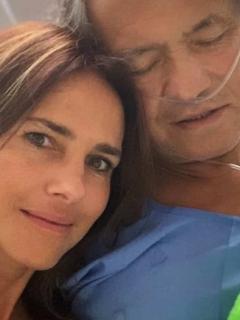 Papá de Paola Turbay tiene COVID-19; ella pide ayuda.