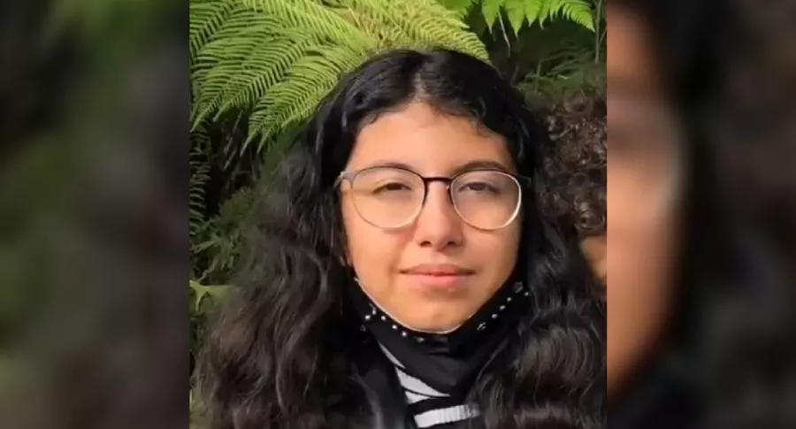 Imagen de niña que desapareció, de 12 años, en el norte de Bogotá