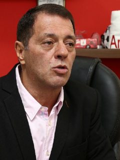 Tulio Gómez, presidente del América de Cali, quien habló sobre el VAR y el COVID-19.