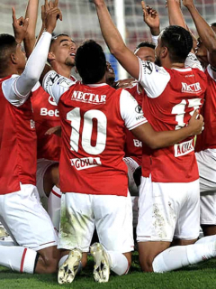 Santa Fe, primer clasificado a la Superliga de 2021. Imagen de referencia del equipo 'cardenal'.