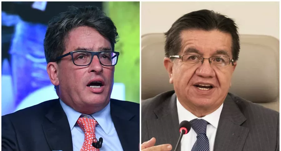 Alberto Carrasquilla y Fernando Ruiz, los ministros peor y mejor calificados, respectivamente, en encuesta CNC.
