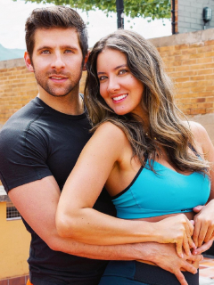 Foto de Ricki Álvarez y Daniella Álvarez, a propósito de sorpresa de ella en 'Guerreros'