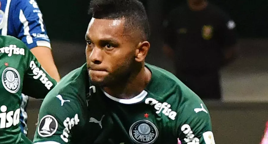 Migeul Ángel Borja podría jugar semifinales de Libertadores con Palmeiras. Imagen de referencia del jugador.