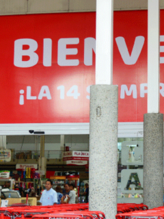 Almacenes La 14, empresa que iniciará un proceso de reorganización financiera.