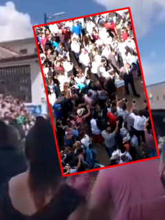 Imágenes de las honras fúnebres de Sofía Cadavid.