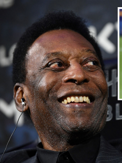 El exfutbolista brasilero Edson Arantes do Nascimento, 'Pelé', felicitó al argentino Lionel Messi por igualar su récord de goles con el mismo equipo.