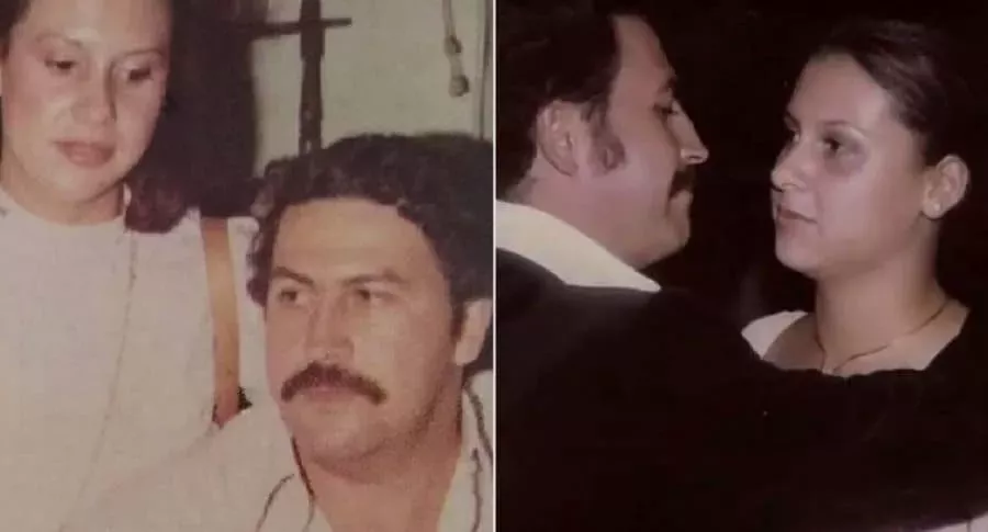 Fotos viejas de Pablo Escobar y su esposa Victoria Eugenia Henao, a propósito de que ella habló de su matrimonio y dijo que él era un "psicópata".