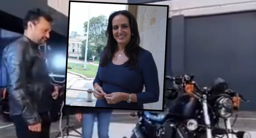 Julián Román y María Fernanda Cabal discuten por una Harley