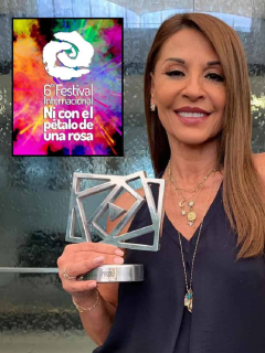 Foto de Amparo Grisales, quien criticó a 'Ni con el pétalo de una rosa'