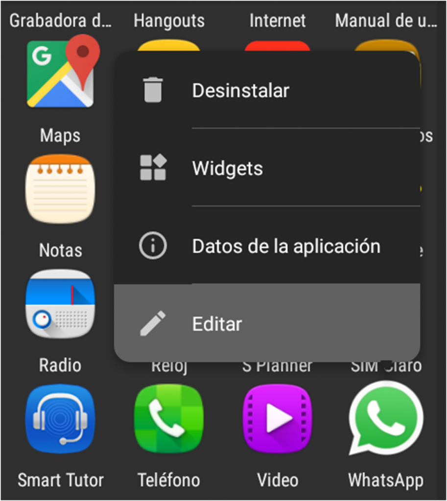 Pantallazo de Nova Launcher