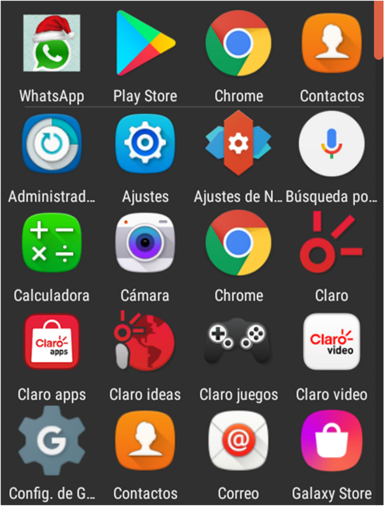 Pantallazo a Nova Launcher