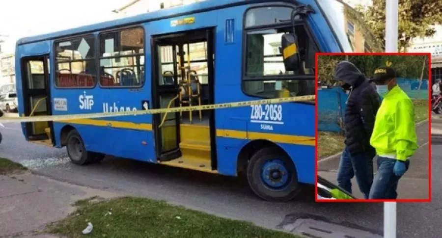 Asesino de Wilfrido Murcia en un bus del SITP, quien contó a sus cómplices detalles del crimen