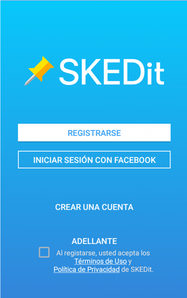 Captura de pantalla de SKEDit Scheduling App
