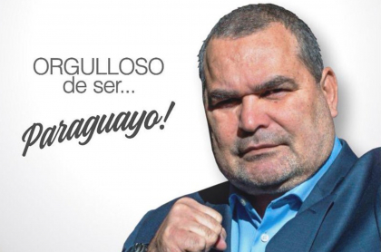 José Luis Chilavert anuncia campaña presidencial en Paraguay.