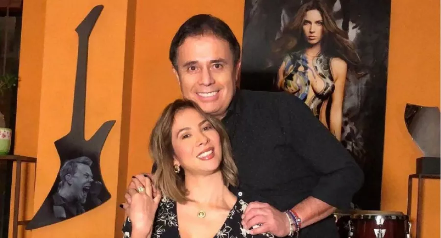César Augusto Londoño y su novia, por quien se retira del programa 6 A.M Hoy por hoy de Caracol Radio