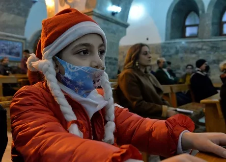 Así se vivió la Navidad en la 'zona roja' cristiana y cuna del Estado Islámico, en Irak