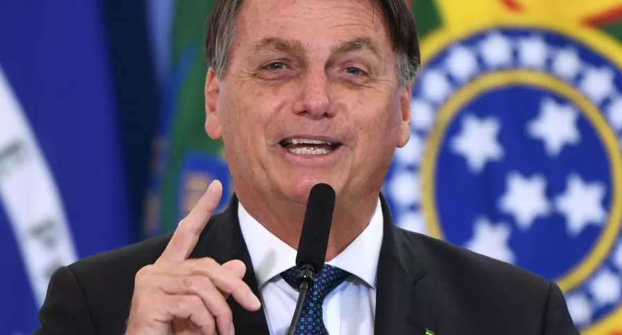Jair Bolsonaro, presidente de Brasil, quien otorgó un indulto general a militares y policías presos por matar en cumplimiento de sus funciones.