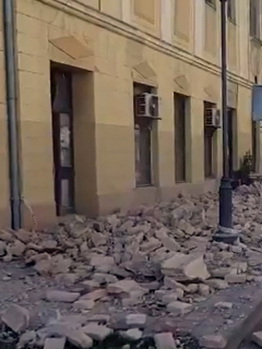 Impactante imagen de la ciudad de Petrinja, Croacia, luego de sufrir potente terremoto