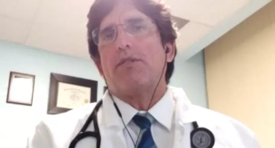 Médico cartagenero Carlos Alberto Riveros, cuyo tratamiento contra el coronavirus avanzó a fase 2