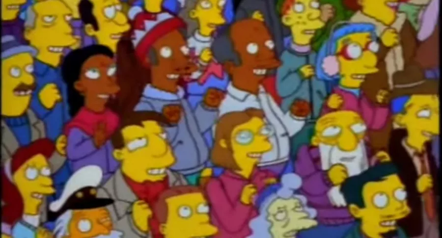 En un episodio de Los Simpson puede verse cómo los habitantes de Springfield se pasarán el fin del 2020.