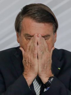 Jair Bolsonaro, presidente de Brasil, quien rechazó y criticó la legalización del aborto en Argentina
