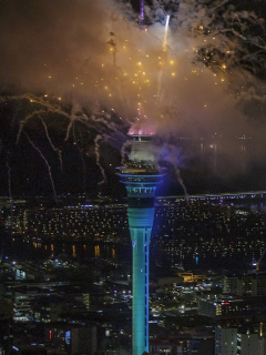 Año Nuevo 2021: así se celebró en el otro lado del mundo