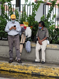 Trabajadores informales.